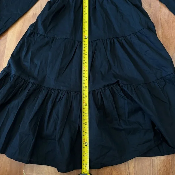 NWT Steve Madden Black Long Sleeve Dress Women’s XS - Picture 5 of 8